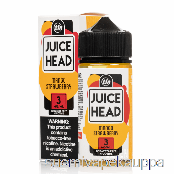 Vape Suomi Mango Mansikka - Mehupää - 100ml 0mg